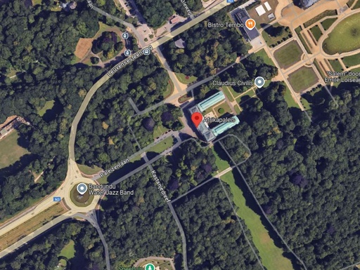 Vonkje in het Paleis der Koloniën (Tervuren)